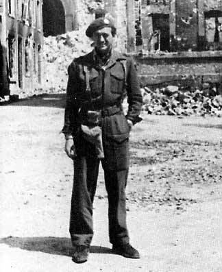 David Niven Normandy 1944 RMCommando